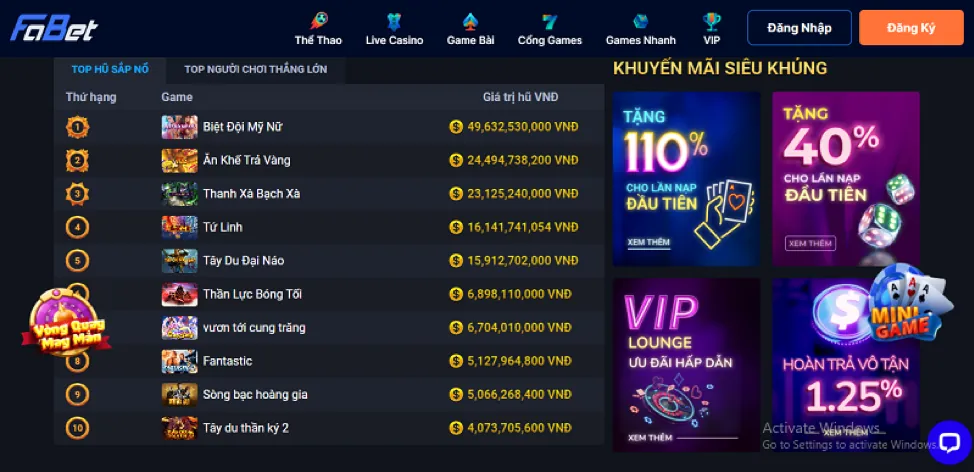 Phân tích sâu lợi thế nền tảng 888win